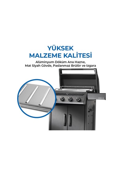 Phantom Rogue Pro 30 Gazlı Plancha Siyah