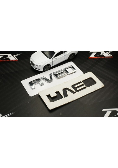 Chevrolet Aveo Bagaj 3M 3D Krom Abs Yazı Logo Amblem