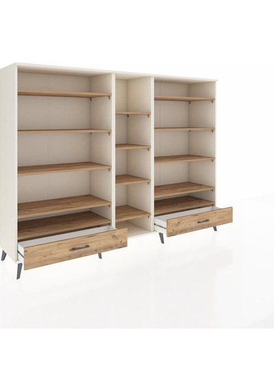 Hyperion Dolap 14 Raflı 2 Çekmeceli 220x44x163 Aytaşı-çam Atlas Çam - Aytası Hyperion Dolap 14 Raflı 2 Çekmeceli 220x44x163 Aytaşı-çam Atlas Çam - Aytası
