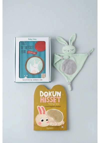 Sincap Kitap Fotoğraf Albümü & Tummy Time Seti Bebek Hediyelik Seti