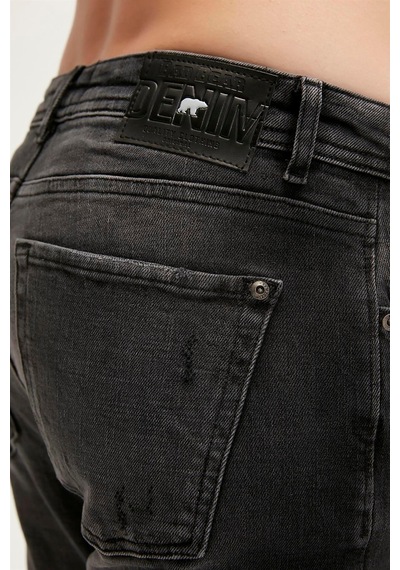 Bad Bear Palermo Erkek Jeans-5217 Siyah