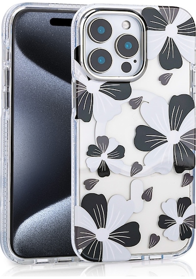 Apple Uyumlu iPhone 16 Pro Max Kılıf M-safe Şarj Özellikli Zore Papat Kapak Siyah