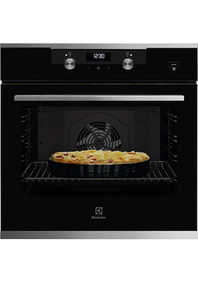 Electrolux KODEF70X Steambake 72 L XXL Cam Ankastre Fırın Siyah