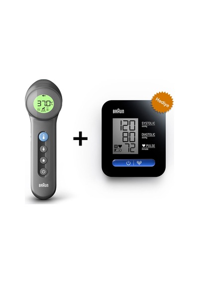 Braun BNT400 Temassız Ateş Ölçer + BUA5000 Tansiyon Ölçer