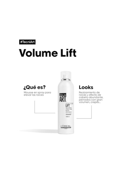 L'oréal Professionnel Paris Tecni Art Volume Lift-saç Diplerine Hacim Veren Köpük Sprey 250 Ml