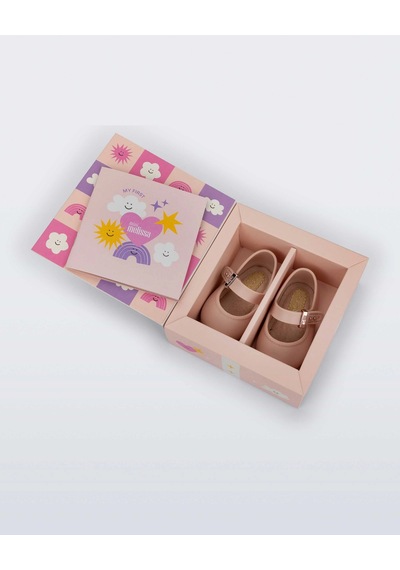 Mini Melissa Ballerina Pembe Kız Bebek İlk Adım Ayakkabı - 38057