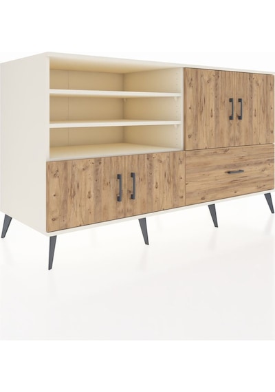 Kronos Konsol 5 Raflı Tek Çekmeceli 4 Kapaklı 176x59x99 Aytaşı-ça Aytaşı-çam Kronos Konsol 5 Raflı Tek Çekmeceli 4 Kapaklı 176x59x99 Aytaşı-ça Aytaşı-çam