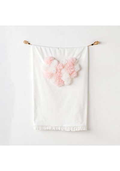 Bebek Battaniye Blanket 90x85 Petit Love Ac24502 - Ekru