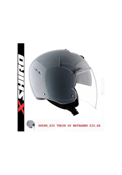 Shiro Jet&Ofc Tokio M.C S Motosiklet Kaskı Nardo