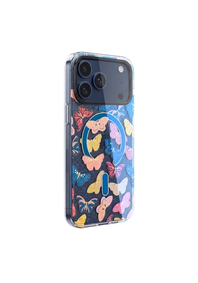 Onegif Apple iPhone Uyumlu 17 Pro/18 Pro Desina Magsafe Kapak - Desen 5