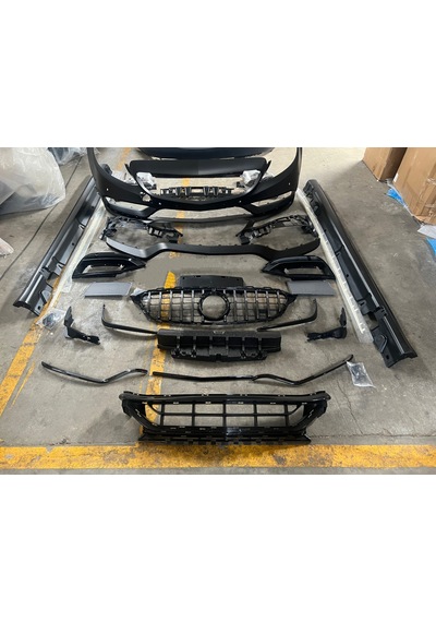 Mercedes W205 C63 Amg Ön Tampon Ve Panjur Seti