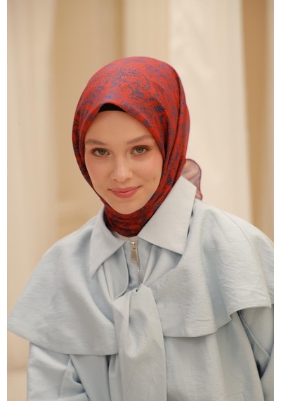 Silk Home Soft Eşarp 73082-01 Koyu Turuncu, Saks