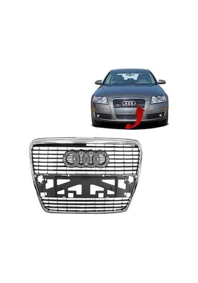 Audi A6 Ön Panjur 2005-2008 4f0853651