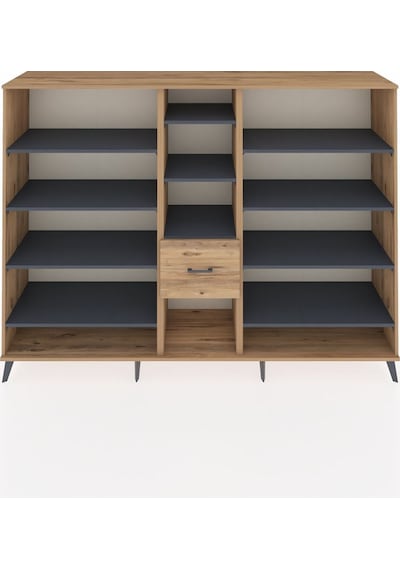 Hyperion Dolap 11 Raflı 3 Çekmeceli 220x44x163 Çam-antrasit/çam Antrasıt/atlas Çam - Atlas Çam Hyperion Dolap 11 Raflı 3 Çekmeceli 220x44x163 Çam-antrasit/çam Antrasıt/atlas Çam - Atlas Çam