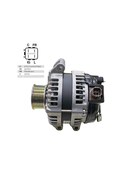 Denso 12v Alternatör Dinamo 105 A C-ıg-fr-l 4 Fiş Honda Accord Vıı/cıvıc Vııı/cr-v Iı