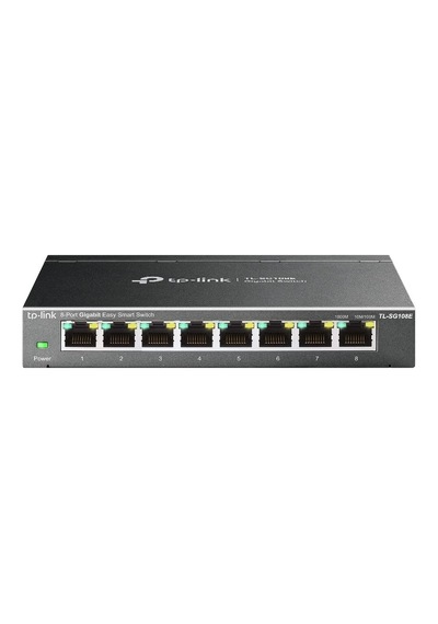 Tp-link Tl-sg108e, 8-port Gigabit Easy Switch Sku: Zeus8690010059956