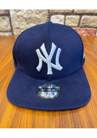 Hamze Ny New York Nakış Hip-hop Snapback Rapper Basket Beyzbol Şapka Cap Lacivert