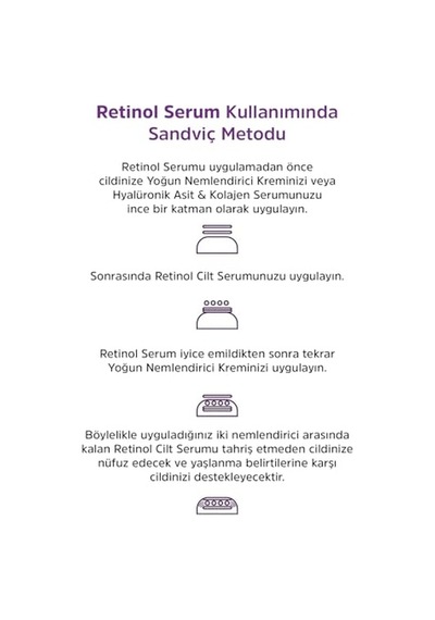 Retinol Serum Kırışıklık Karşıtı Onarıcı Cilt Yenileyici 30 Ml