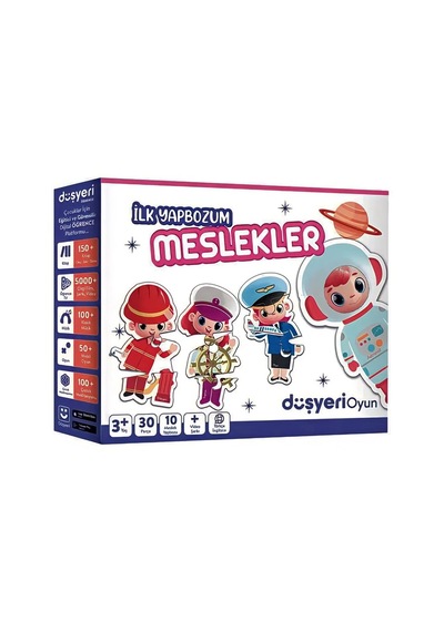 İlk Yapbozum Meslekler 30 Parça
