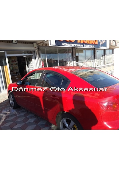 Mazda 3 Mügen Cam Rüzgarlığı Sedan 2003-2009 Arası 4 Lü Ithal N11.37142