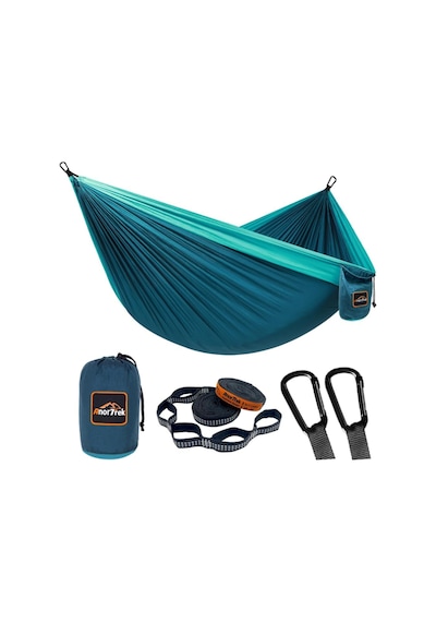 Anortrek Ultra Hafif Kamp Hamak Seti, 230 Kg Taşıma, Ağaç Askı Kayışlı Tek/çift Salıncak Mavi Anortrek Ultra Hafif Kamp Hamak Seti, 230 Kg Taşıma, Ağaç Askı Kayışlı Tek/çift Salıncak Mavi