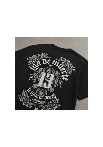 Yolo Street Siyah 13 Sırt Baskılı Oversize %100 Pamuk Erkek Tişört Vintage Dark Gothic Streetwear Siyah Yolo Street Siyah 13 Sırt Baskılı Oversize %100 Pamuk Erkek Tişört Vintage Dark Gothic Streetwear Siyah