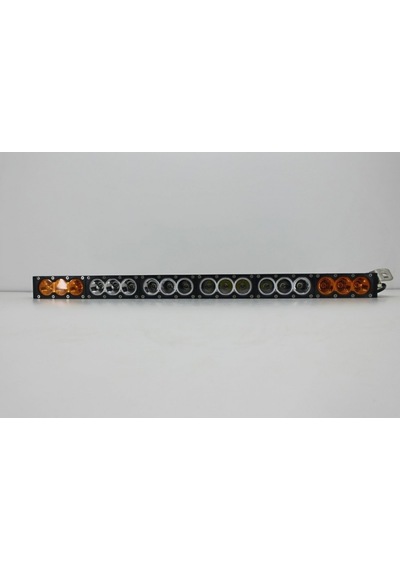 Rooster 180w 80 Cm Tek Sıra Beyaz Kenarı Turuncu Off Road