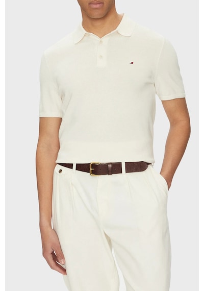 Tommy Hilfiger Erkek Polo Yaka T Shirt Mw0mw37396 Z00 Açık Bej Açık Bej