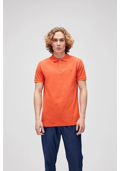 Bad Bear Stark Erkek Turuncu Polo Tişört Turuncu
