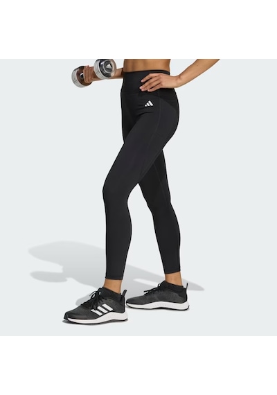 Adidas Optime Essentials No Front Rise Kadın Tayt Jy4815 Siyah