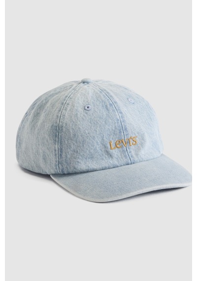 Levi's Club Logo Im Cold In Here Hat Light Indigo Erkek Şapka-24624 Açık Mavi