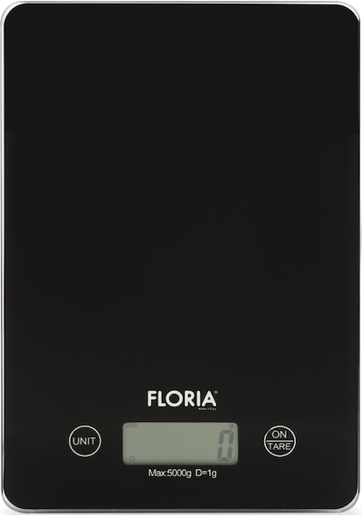 Zln1686 Dijital Mutfak Tartısı Hassas Ölçüm Lcd Ekran 5 Kg Kapasiteli Siyah