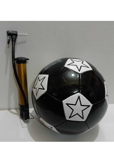 Janva Futbol Topu ve Şişirme Pompası Beyaz