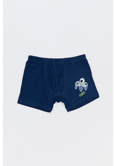 Fullamoda Canavar Baskılı Erkek Çocuk 3 Lü Boxer 23mıcg631193589-bej Bej