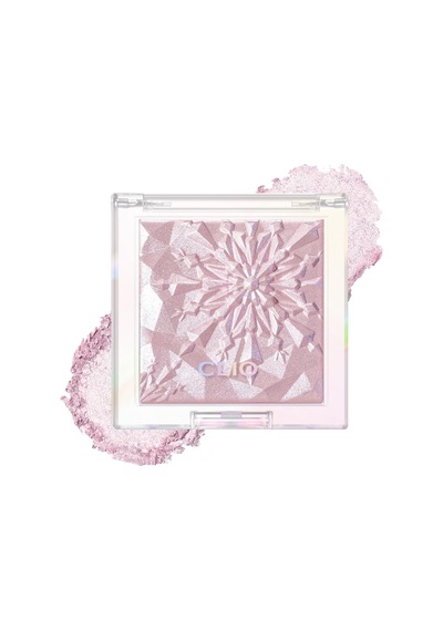 Clıo, Mikro İnci Tanecikleriyle Yoğun Işıltı Sağlayan Highlighter Prism Highlighter 06 Violet Ruby Çok Renkli