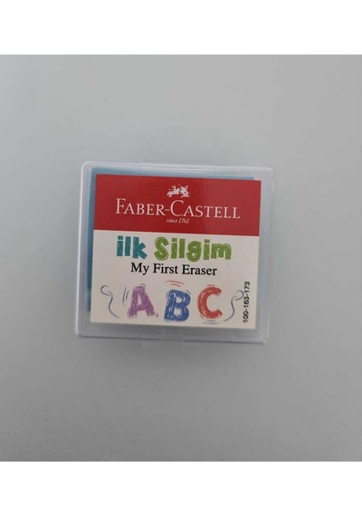 Faber-castell Ilk Silgim Plastik Kutulu Renkli Hamur Silgi Mavi 1 Adet