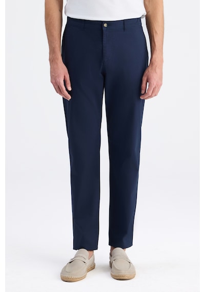 D's Damat Ds Damat Comfort Fit Lacivert Gabardin Chino Pantolon 6hcc3ı303778m Çok Renkli
