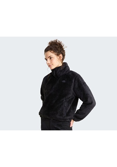 The North Face W Osıto Evolve 1/2 Zıp Jacket Kadın Outdoor Çeyrek Fermuarlı Polar Üst Nf0a8h1gjk31 Siyah