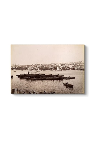 Ayrex Eski İstanbul Boğazı Tablosu 75 X 50