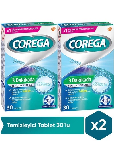 Cleanser Bio Protez Temizleme Tableti 30'lu X 2 Adet