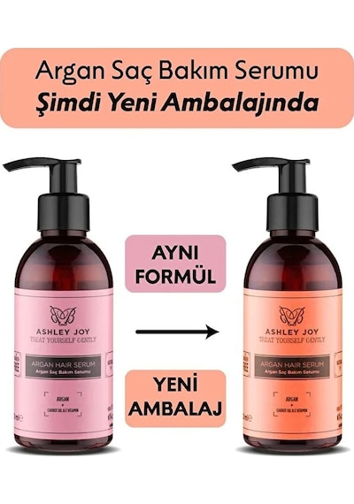 Ashley Joy Argan Saç Bakım Serumu 100 ML