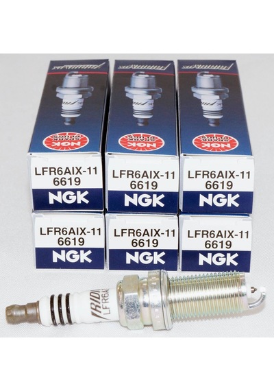 Ngk 6619 Lfr6aıx-11 Ateşleme Bujisi Iridyum/ırıdıum Ngk 6619 Lfr6a11 4 Adet Takım