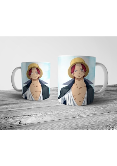 Pixxa Shanks - One Piece Kupa Bardak Model 1