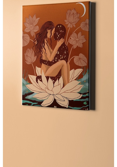 Webstyle Sayılarla Boyama Seti Kasnaklı Görünmeyen Sevgili 40 X 50 Cm
