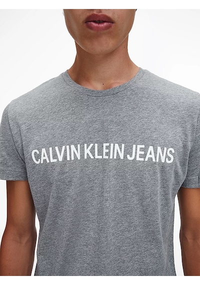 Calvin Klein Calvın Kleın Erkek T-shırt J30j307855-039 Gri
