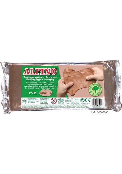 Alpino Seramik Hamuru 500 Gr Kahverengi Dp000105