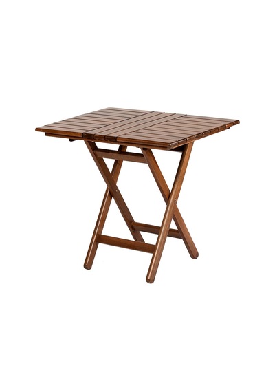Atina 60X80 Katlanabilir Ahşap Bahçe Balkon Masası