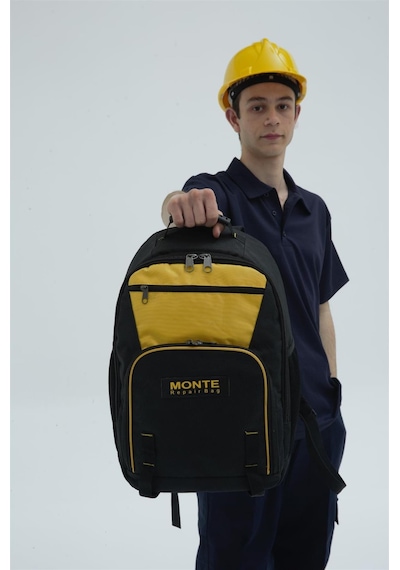 Monte Repairbag Monte-118 Sırt Teknisyen Çantası Siyah