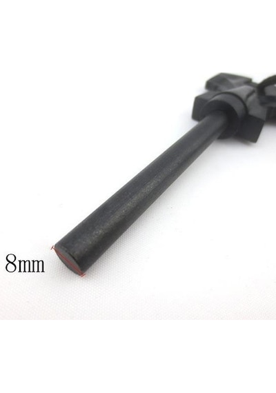 Valkyrie 8mm 8.5cm Magnezyum Ateş Başlatıcı Bar - %100 Katkısız Alüminyum İçermez Fire Starter Siyah