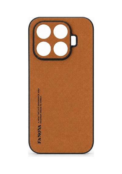 Microcase Xiaomi 17t Pro İle Uyumlu Luxury Leather Series Deri Desenli Plastik Koruma Kılıf - Al8125 Kahverengi